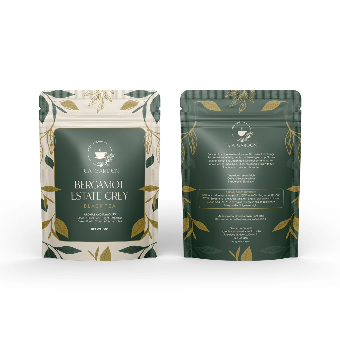 Bergamot Estate Grey - Black Tea